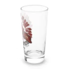 HERP MODA by ヤマモトナオキのエダハヘラオヤモリ/レッド Long Sized Water Glass :right