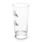 楽猫楽描しげ屋のシャーシャー Long Sized Water Glass :right