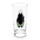 そのへんの黒猫の黒猫前後 Long Sized Water Glass :right
