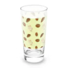 MZグラフィックスのコーヒービーンズ　クリーム色　マグカップ Long Sized Water Glass :right