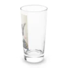 工房照在の三毛猫 Long Sized Water Glass :right