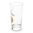 ミナミコアリクイ【のの】の一旦まるまらせてほしい【アルマジロ】 Long Sized Water Glass :right