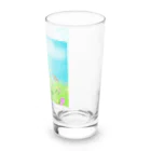 Muucunn の空とうさぎと蝶々 Long Sized Water Glass :right