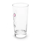 @木工室長のもっこーうさぎ Long Sized Water Glass :right