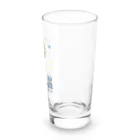 タナカミノルのユーモアイラストショップのカニ座のお月さま Long Sized Water Glass :right