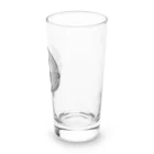 戦国神社 -戦国グッズ専門店-の蒲生氏郷/対い鶴/ブラック Long Sized Water Glass :right