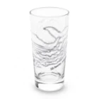 ariariartの世界でもっとも孤独なクジラとラジオ【チャリティー】 Long Sized Water Glass :right