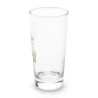 かっぱのありふれた人生のエゾシカに乗るかっぱ Long Sized Water Glass :right