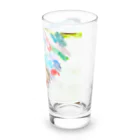 アジアンカフェXanh（サイン）のスミレの初めての水彩画 Long Sized Water Glass :right