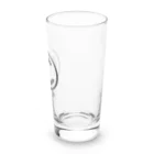 クリーンパンサーのグッズショップのクリーンパンサー｜ロゴ(黒) Long Sized Water Glass :right