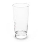 紅い羽の子 -ひよことぴよめろ-の4リッター焼酎を飲みたい人とたたかうひよこ Long Sized Water Glass :right