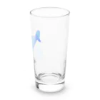 satoayaのアニマルカフェのシ―フードアニマル　クリームソーダジンベイ Long Sized Water Glass :right