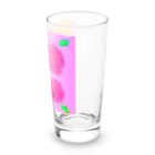 Noëlのピンクとお花 Long Sized Water Glass :right