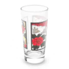 Red & Brack の猪鹿蝶？(透過Ver.) Long Sized Water Glass :right