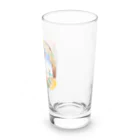 くまざきゆうのデザインストアの港川人と共に楽しむ沖縄気分のアートワーク Long Sized Water Glass :right