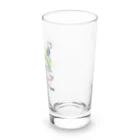 クリーンパンサーのグッズショップのクリーンパンサー5周年記念デザインです。 Long Sized Water Glass :right