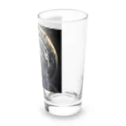 キッチンファラオの黒猫デザイン☆ Long Sized Water Glass :right