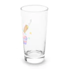 Rabbitflowerのうさカップアイス Long Sized Water Glass :right