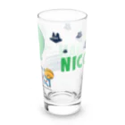 nicomelloのニコちゃんのロンググラス！！ ロンググラス右面