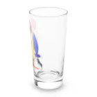 堀越ヨッシーのお店（SUZURI支店）のピエロと遊ぼう Long Sized Water Glass :right