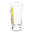 架空屋　好きな指の小説「眼を見れば野獣と分かる」公式グッズ Long Sized Water Glass :right