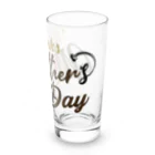 t-shirts-cafeのThanks Mother’s Day Long Sized Water Glass :right