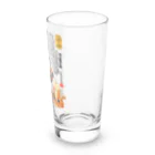 MUGEN ARTの歌川国芳 / 猫浮世絵 / 流行猫の戯 / 梅が枝無間の真似　 Long Sized Water Glass :right