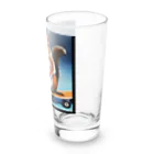 steventshirtsのスケートボードのリス Long Sized Water Glass :right