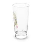 墨絵 藍禅-aiZen-の【墨絵】金獅子 Long Sized Water Glass :right