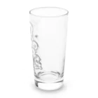 キノコマニアックのかっぱ団(ブラック) Long Sized Water Glass :right