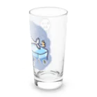 ひよこ男爵とまだむにゃんのごまふあざらにゃん Long Sized Water Glass :right