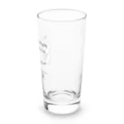 アイスティーフォーミーのわかめに翻弄されるにゃざらしさん Long Sized Water Glass :right