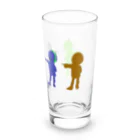 アホ顔ダブルフォース🌍SUZURIのいつものアホ4人 Long Sized Water Glass :right