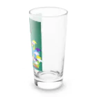 ひだまりの壁面シリーズ　ツバメとあやめ Long Sized Water Glass :right