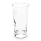 あけびの癒しのハチワレ猫さん Long Sized Water Glass :right