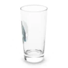 テクテクと。イラスト部のキムンカムイくん Long Sized Water Glass :right