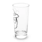 金剛力ぷりすけ像のブルーアイズ女スパイ田中ことこ Long Sized Water Glass :right