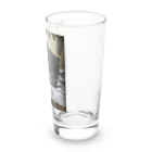 ♡（ぺるしゃむ）のぺろっとくろぽめ！ Long Sized Water Glass :right