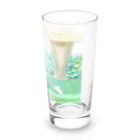 始発ちゃんの七つ下りの雨 Long Sized Water Glass :right