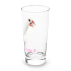 もちらむショップの白文鳥のおもちちゃん Long Sized Water Glass :right