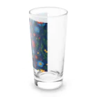 _Anzu_homedecorの3D 花柄　ブルー Long Sized Water Glass :right