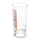 米農家の絵描きのガラス玉たち Long Sized Water Glass :right