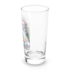 ハーレー最大最強SNOOPYの居眠りハーレー 転倒 Long Sized Water Glass :right