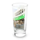 Second_Life_of_Railwaysの東北色キハ40の側でノンビリするミャンマーの野良犬 Long Sized Water Glass :right