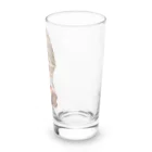 米農家の絵描きのほうじ茶アイス Long Sized Water Glass :right