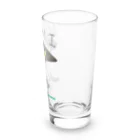 宇寅。のイカ耳にゃんこ Long Sized Water Glass :right