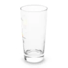 あいあむんちょショップの襟足さきいか Long Sized Water Glass :right