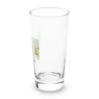 YS VINTAGE WORKSのスペインで販売されたスイスチーズ 1950年代　リトグラフ Long Sized Water Glass :right