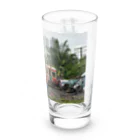 Second_Life_of_Railwaysのフィリピン国鉄の元JR東日本キハ52がスラム街を駆け抜ける Long Sized Water Glass :right