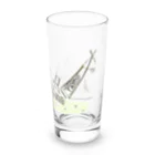 ぴょんのソロキャンプしたい Long Sized Water Glass :right